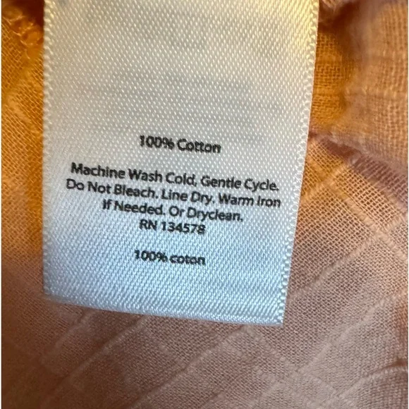 VINEYARD VINES TASSLE EMBROIDERED PEASANT TOP - Picture 7 of 8